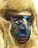 SIGNED TASTOAN PAINTED FIGURAL DANCE MASK