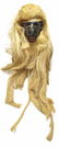 SIGNED TASTOAN PAINTED FIGURAL DANCE MASK - 2