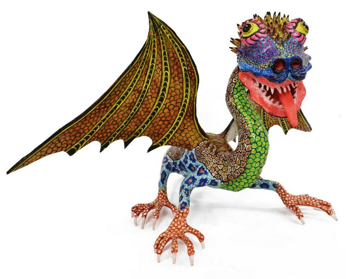 FELIPE LINARES (B.1936) PAPIER-MACHE ALEBRIJE (1 of 6)