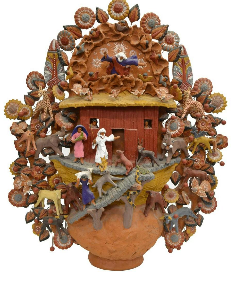 LARGE TIBURCIO SOTENO ARBOL DE LA VIDA ARCA DE NOE (1 of 4)