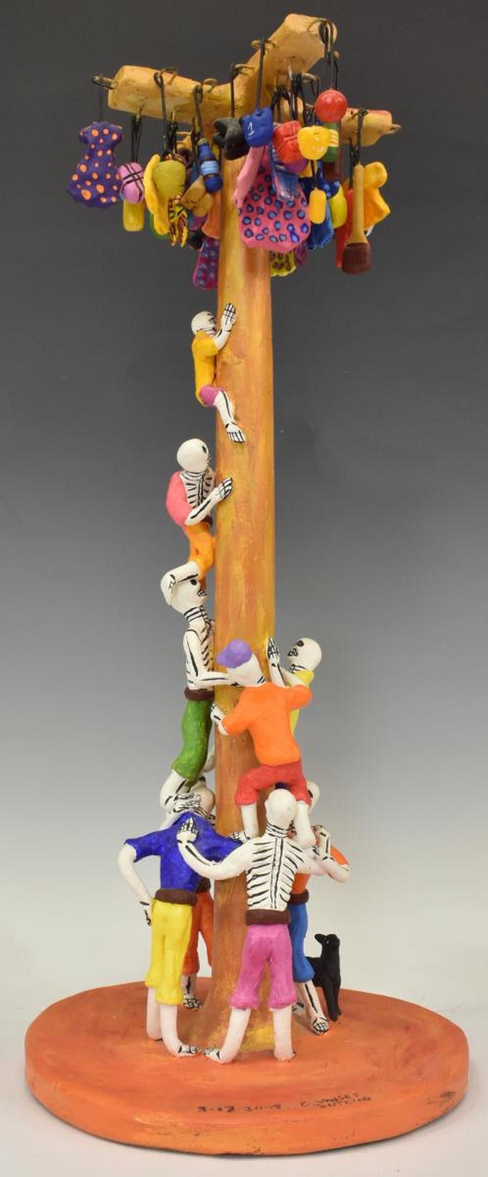 CARLOS MOISES SOTENO POLE CLIMBING SKELETONS (1 of 4)