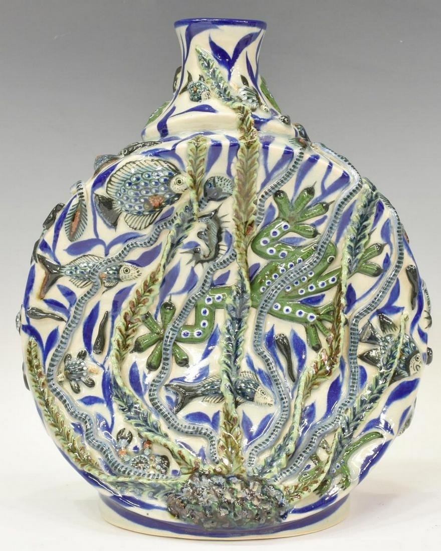 KEN EDWARDS STUDIO TONALA MEXICO POTTERY VASE (1 of 4)