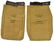 2) WELLS FARGO & CO. EXPRESS U.S. MAIL CANVAS BAGS
