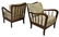 (2) PAOLO BUFFA STYLE MID-CENTURY LOUNGE CHAIRS - 3
