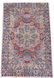 HAND-TIED PERSIAN YAZD RUG, 11'1.5" x 6'7"