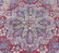 HAND-TIED PERSIAN YAZD RUG, 11'1.5" x 6'7" - 2
