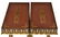 (2) ORIENTAL GILT & RED LACQUER BEDSIDE TABLES - 3