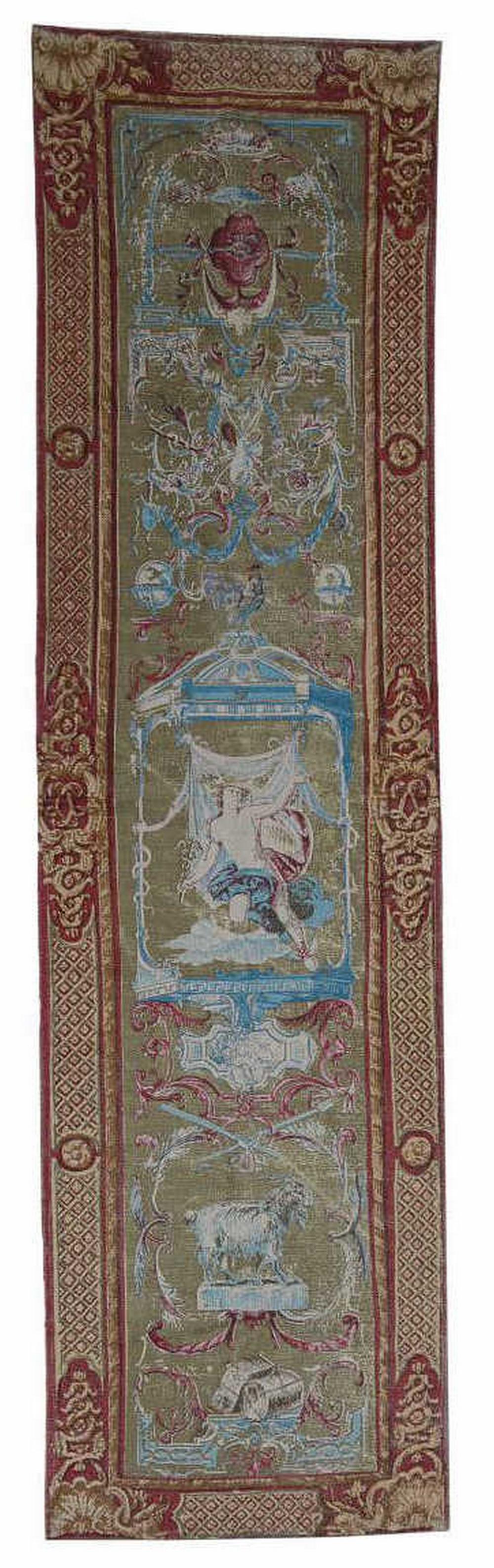 'LES MOIS GROTESQUES PORTIERE' SILKSCREEN TAPESTRY (1 of 5)