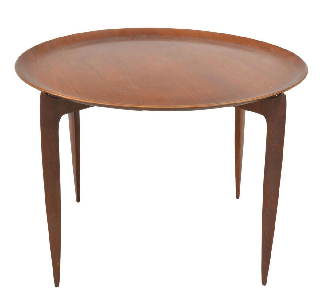 DANISH FRITZ HANSEN MID-CENTURY MODERN TRAY TABLE (1 of 3)