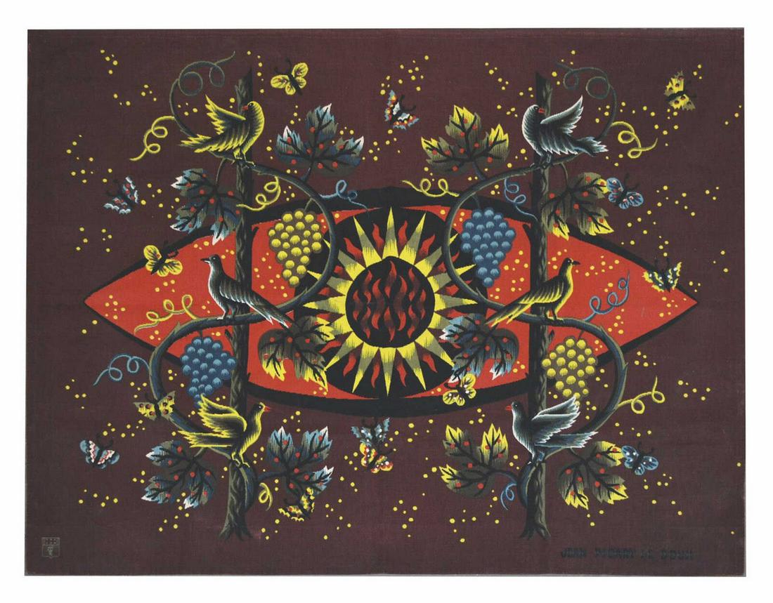 FRENCH MODERN TAPESTRY AFTER JEAN PICART LE DOUX (1 of 3)