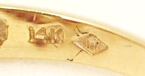 LADIES 14KT YELLOW GOLD, RUBY, & DIAMOND RING - 3