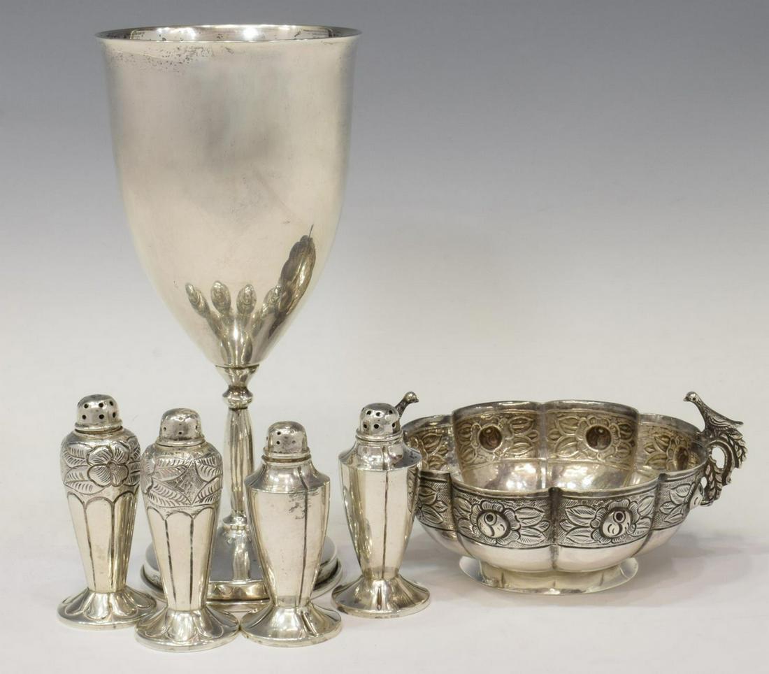 (6) MEXICO STERLING SILVER TABLEWARE, SANBORNS (1 of 7)