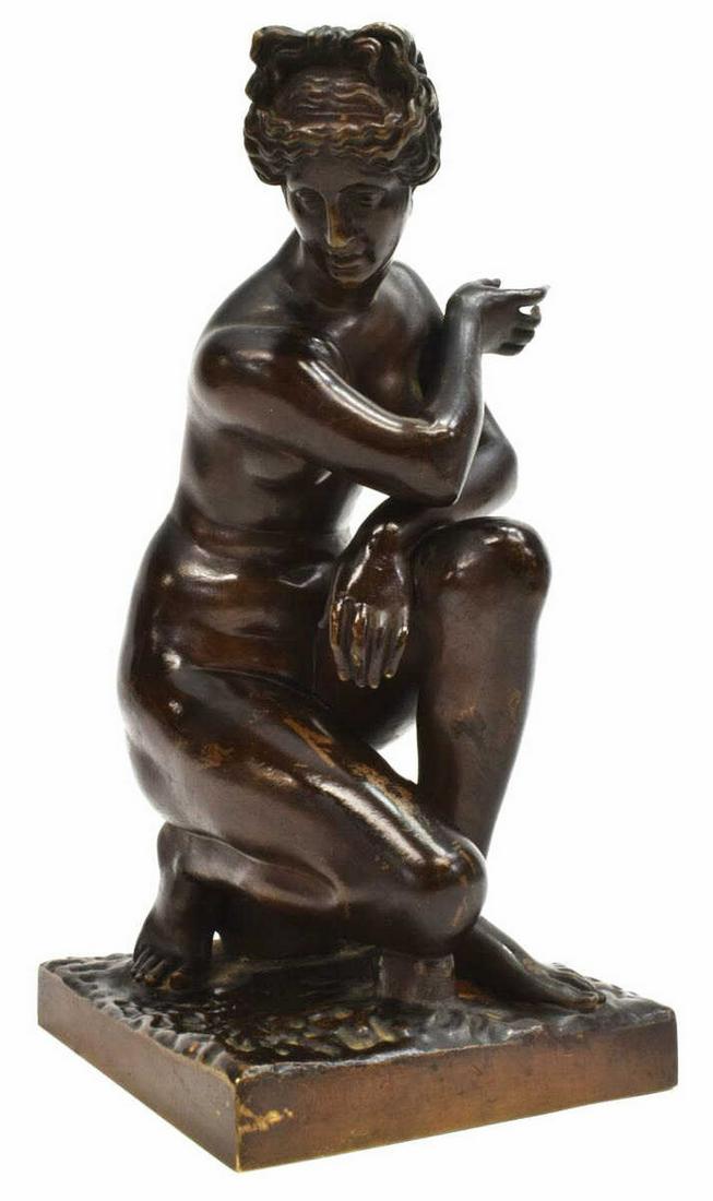 F. BARBEDIENNE FRENCH NEOCLASSICAL BRONZE VENUS (1 of 6)