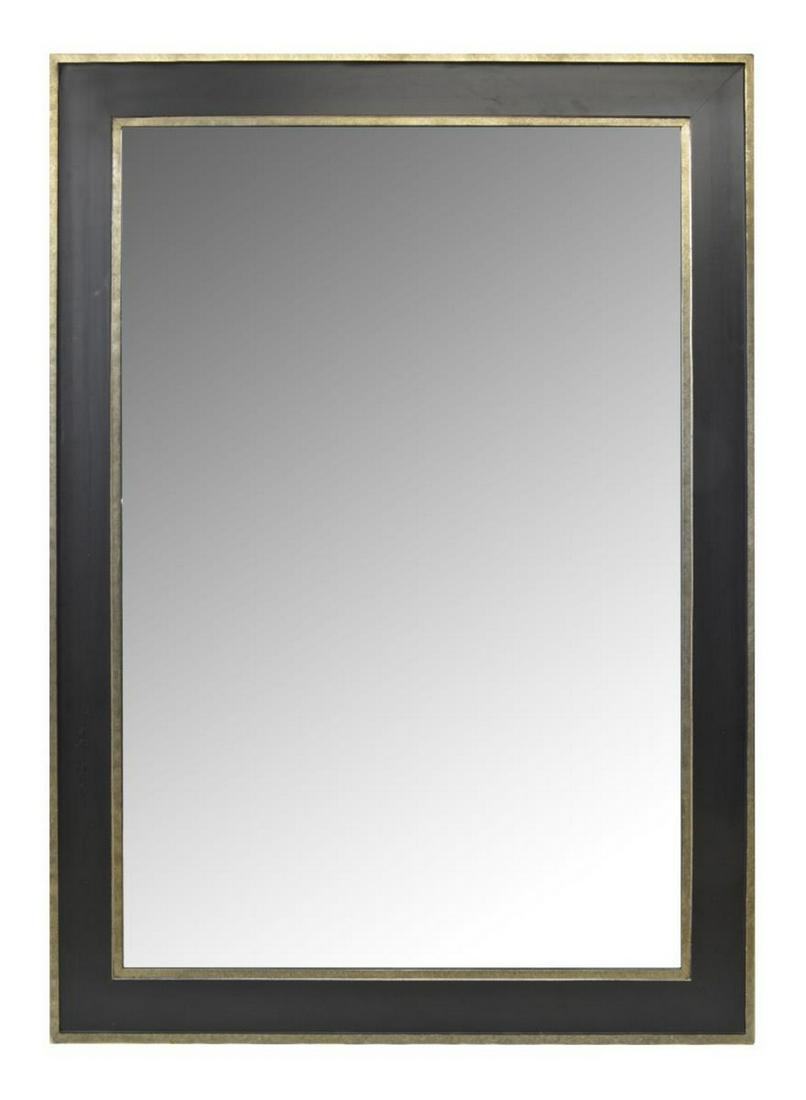 LARGE PARCEL SILVER GILT WALL MIRROR 83.5" X 59.5" (1 of 3)