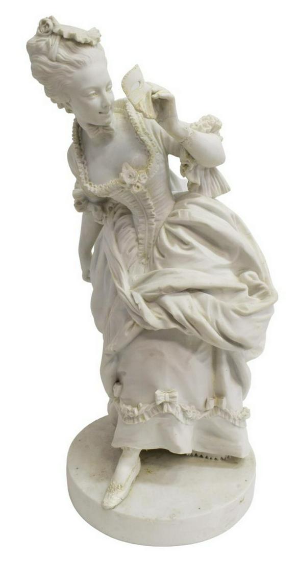 VION & BAURY (ATTRIB.) BISQUE PORCELAIN FIGURE (1 of 6)