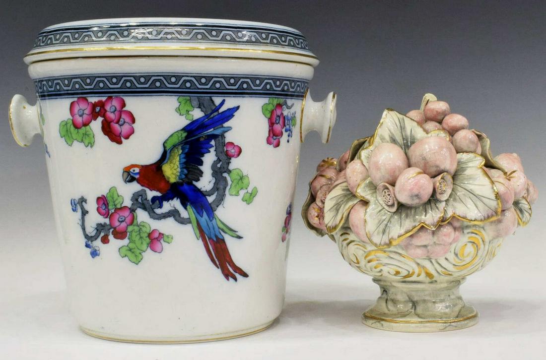 (2) ENGLISH SLOP JAR & FREEMAN LEIDY SCULPTURE (1 of 5)