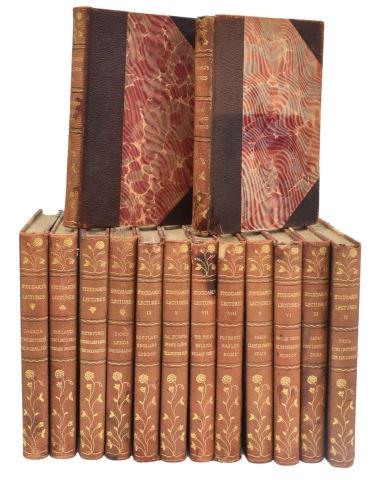 (14 VOLS) BOOKS: JOHN L. STODDARD'S LECTURES: (14 volumes) John L. Stoddard's Lectures, John Lawson Stoddard (American, 1850-1931), including volumes one through ten, plus four supplementary volumes, Geo. L. Shuman & Co., Chicago and Boston, 1912