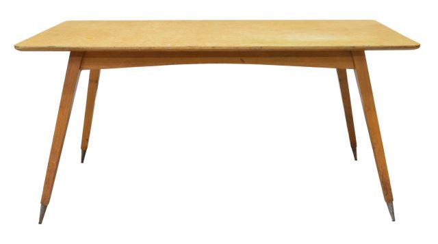 ITALIAN MID-CENTURY MODERN LAMINATE-TOP TABLE (1 of 3)