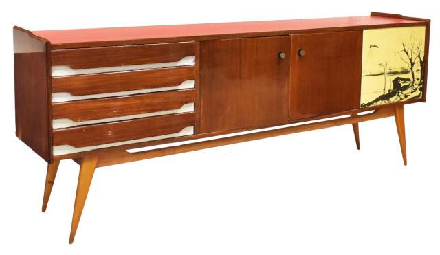 ITALIAN FORNASETTI STYLE MID-CENTURY SIDEBOARD (1 of 6)