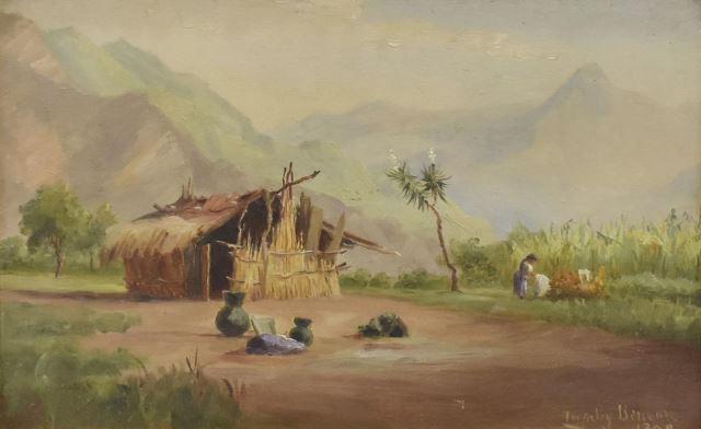TOWNLEY BENSON (1848-1907) MEXICAN LANDSCAPE (1 of 4)