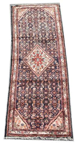 HAND-TIED PERSIAN BIJAR RUNNER, 9'9" x 3'7.5" (1 of 3)