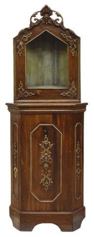 ITALIAN PAINTED CORNER NICHE CABINET (1 of 3)