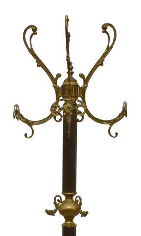 ITALIAN GILT METAL STANDING HALL TREE (1 of 3)