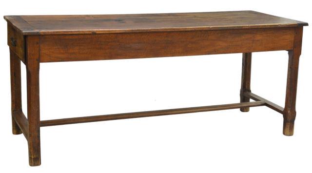 FRENCH PROVINCIAL WALNUT FARMHOUSE TABLE (1 of 4)