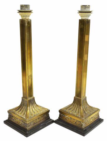 (2) NEOCLASSICAL BRONZE TABLE LAMPS (1 of 2)