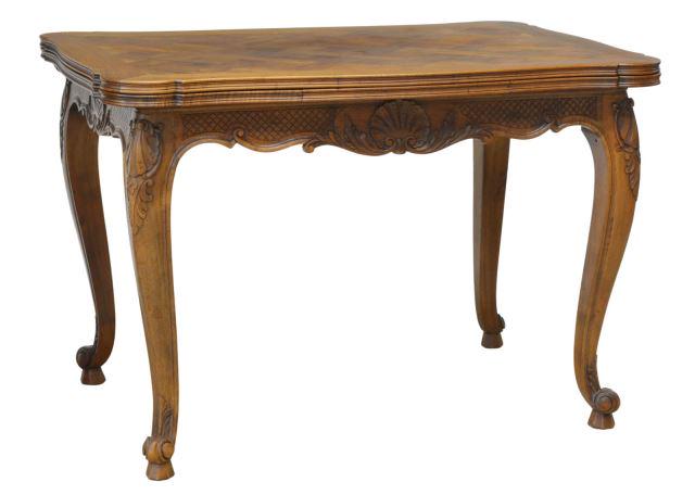 FRENCH PROVINCIAL LOUIS XV STYLE EXTENSION TABLE (1 of 4)