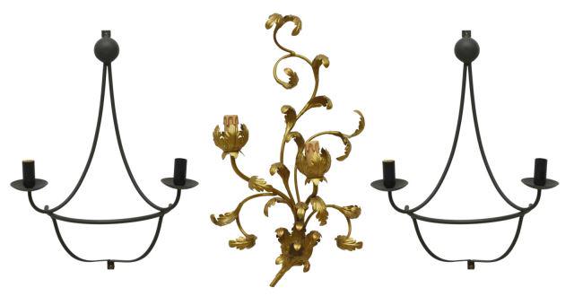 (3) CONTINENTAL WALL SCONCE GROUP (1 of 3)