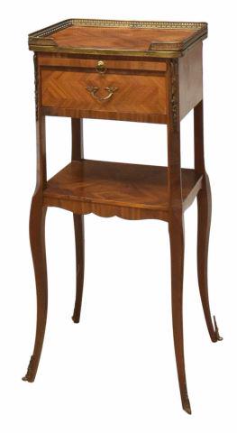 FRENCH LOUIS XV STYLE SIDE TABLE STAND (1 of 4)