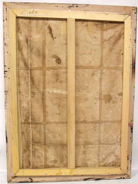 LARGE ANTIQUE RELIGIOUS OIL PAINTING, CUZCO SCHOOL - 9