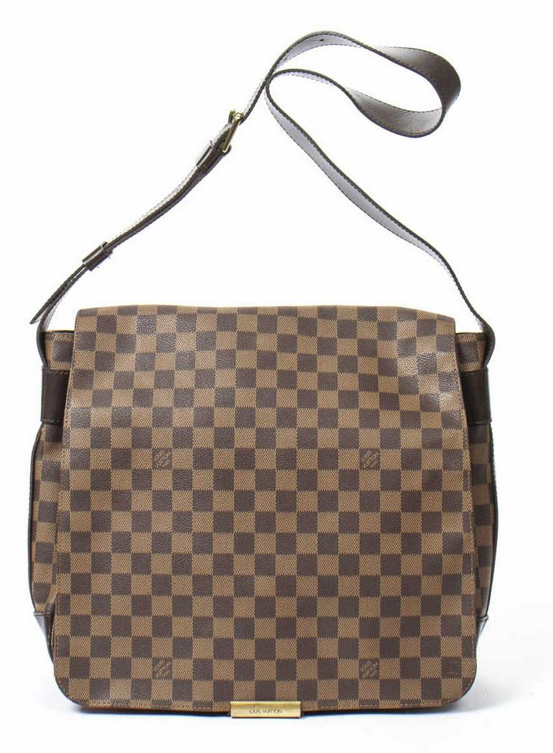 LOUIS VUITTON BASTILLE DAMIER EBENE MESSENGER BAG (1 of 7)