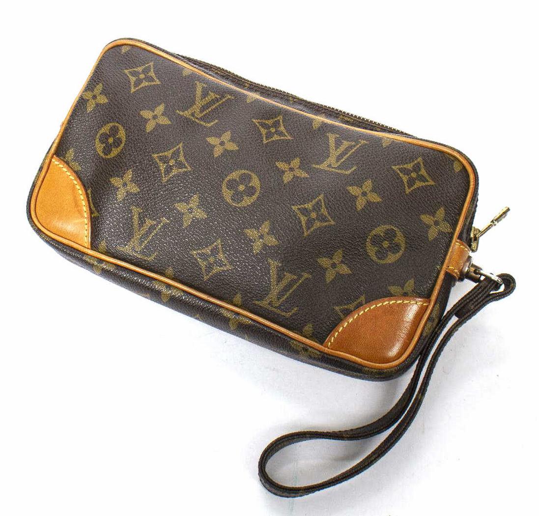 LOUIS VUITTON 'MARLY DRAGONNE' ACCESSORY POUCH (1 of 3)