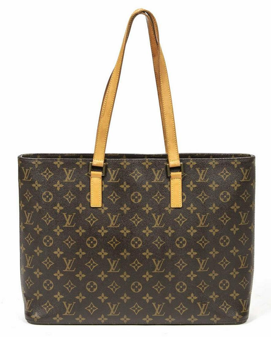 LOUIS VUITTON 'LUCO' MONOGRAM CANVAS TOTE BAG (1 of 7)