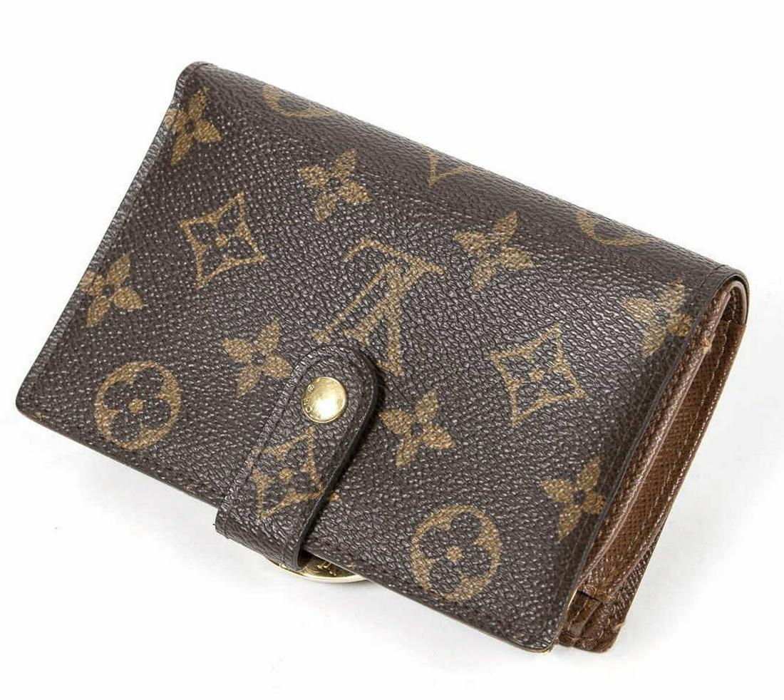 LOUIS VUITTON MONOGRAM FRENCH PURSE WALLET (1 of 3)