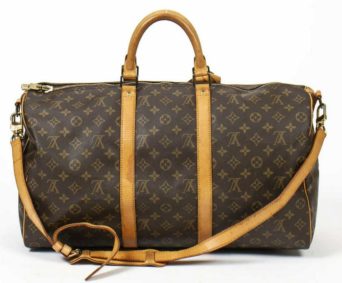 LOUIS VUITTON 'BANDOULIERE 50' DUFFLE BAG (1 of 7)