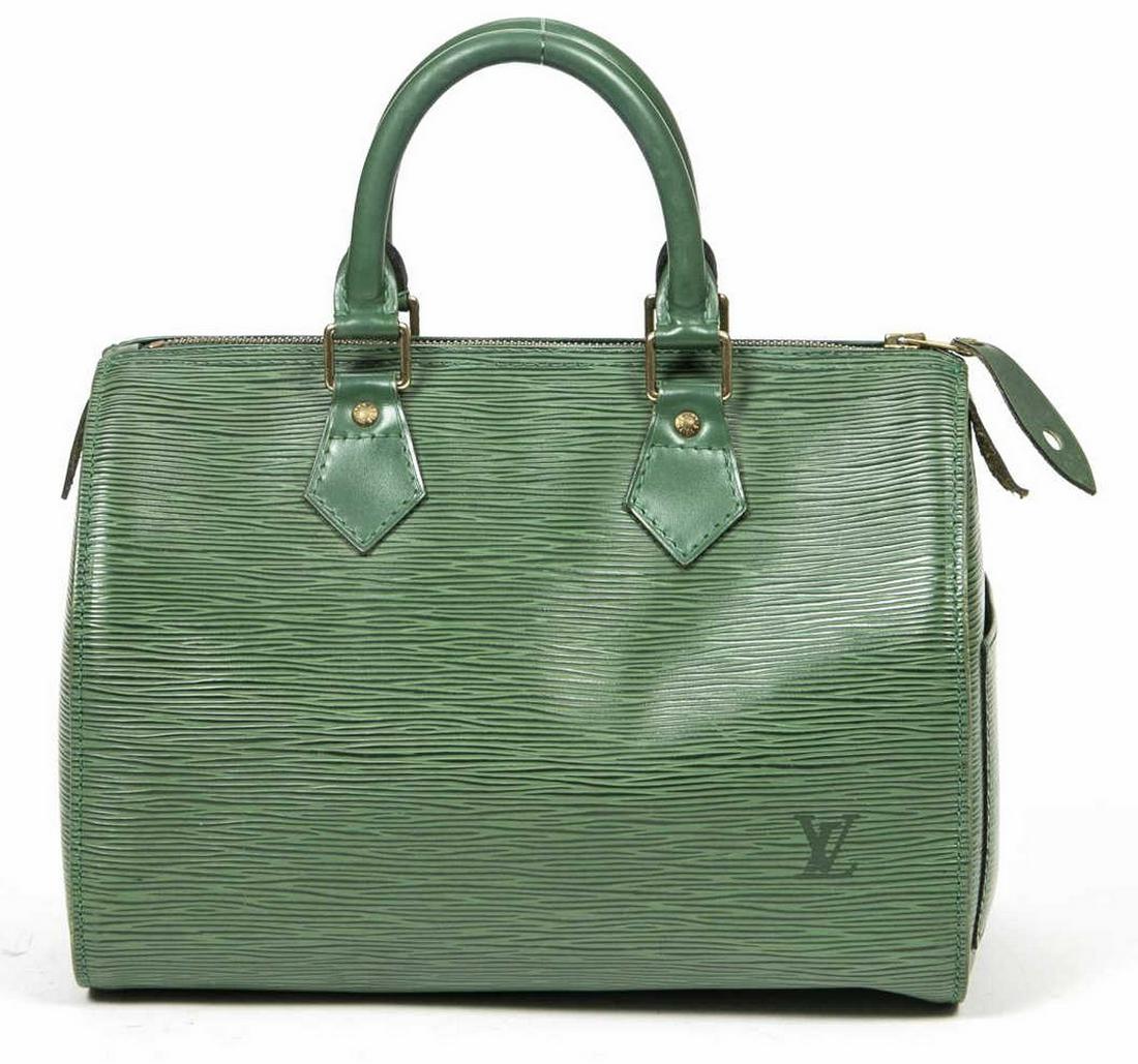 LOUIS VUITTON 'SPEEDY 25' EPI LEATHER HANDBAG (1 of 7)