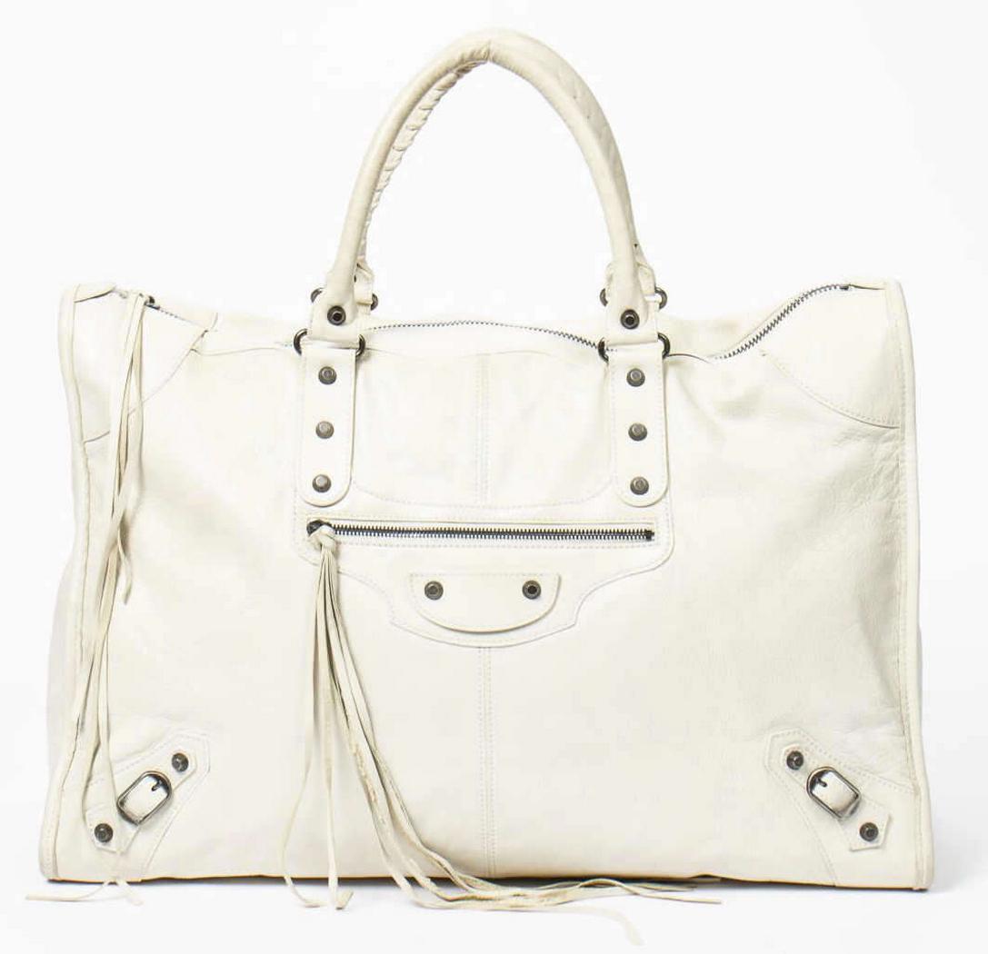 BALENCIAGA 'MOTORCROSS GIANT CITY 21' TOTE BAG (1 of 7)