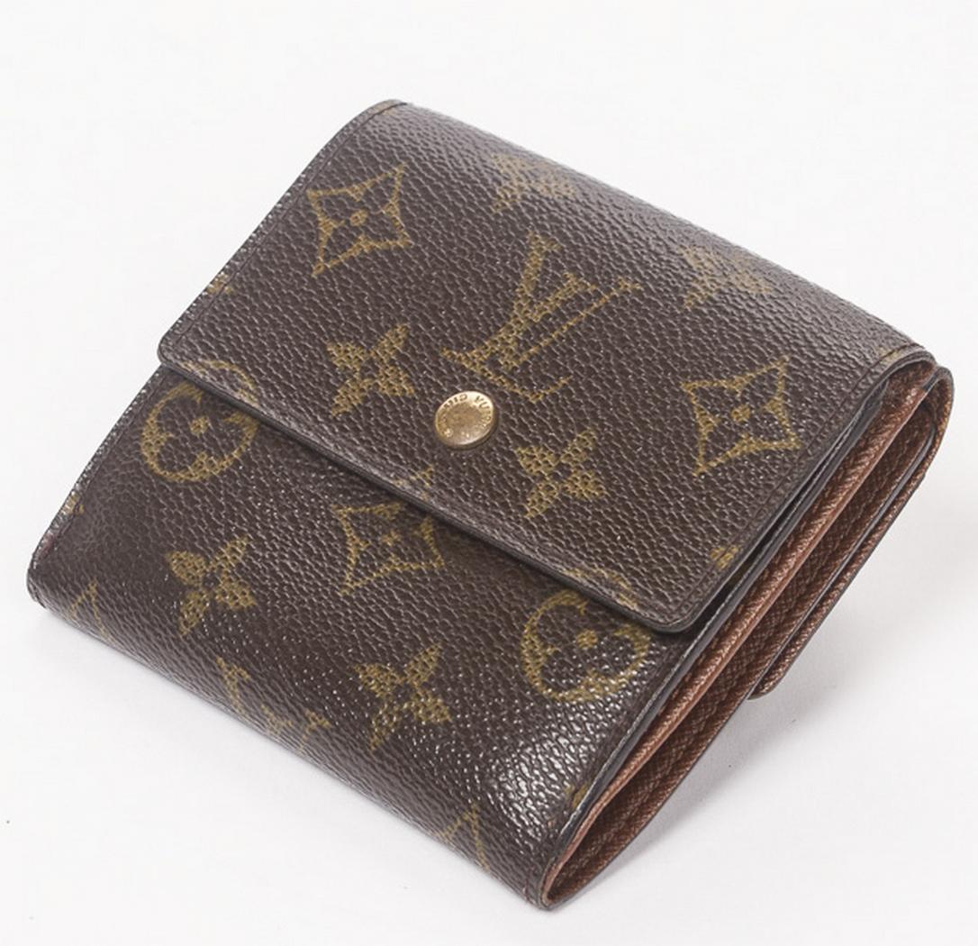 LOUIS VUITTON 'ELISE' MONOGRAM CANVAS WALLET (1 of 2)
