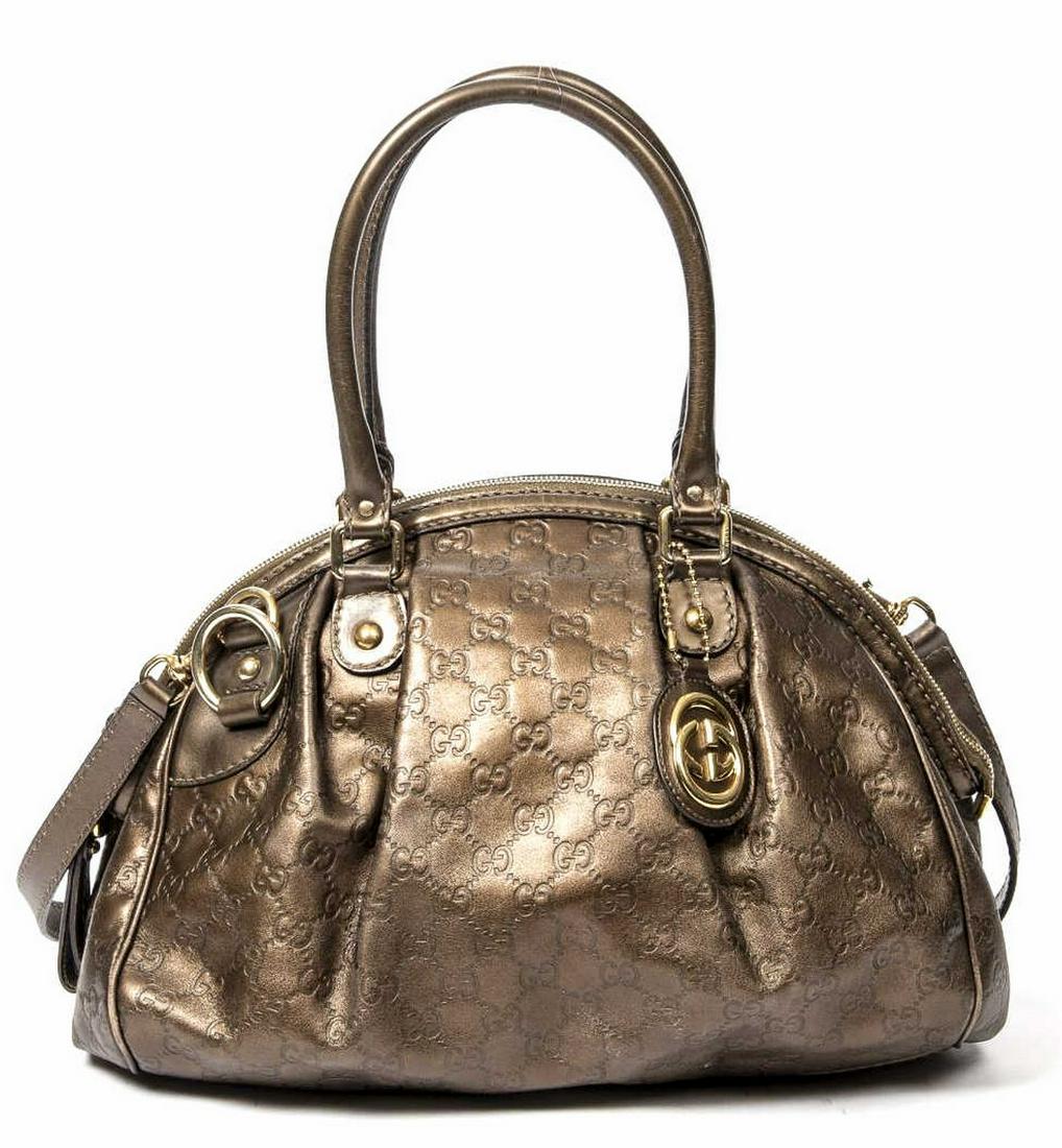 GUCCI 'SUCKEY' GUCCISSIMA LEATHER TOTE BAG (1 of 7)