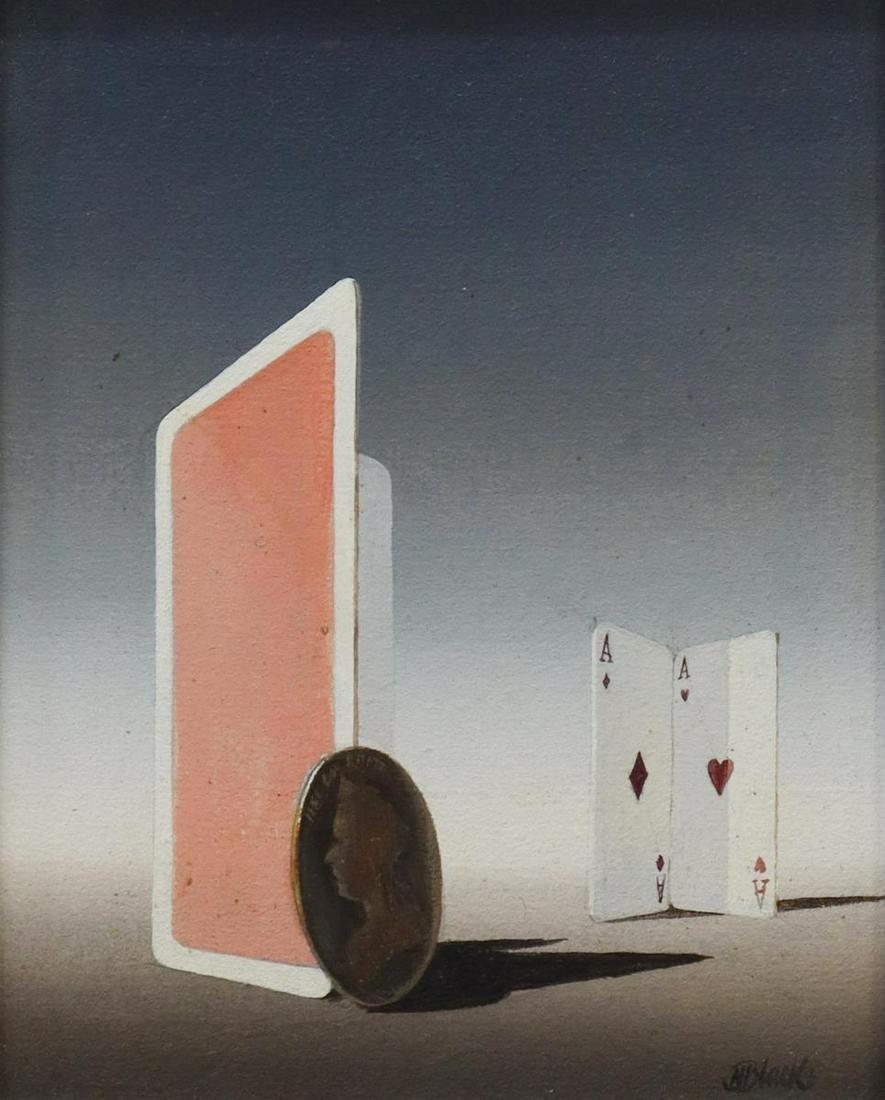 NORMAN C. BLACK (D.1999) SURREALIST PLAYING CARDS (1 of 4)