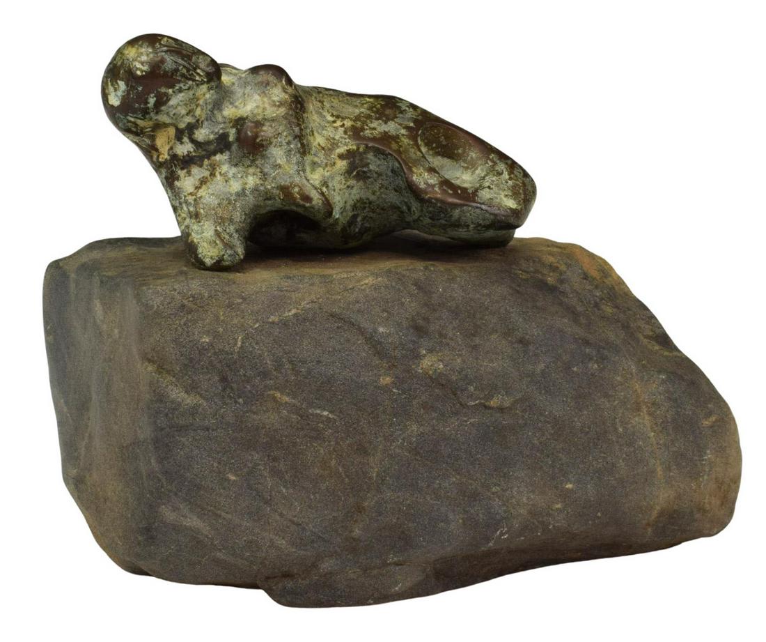 WARREN CULLAR (TX, B.1942) BRONZE SCULPTURE (1 of 6)