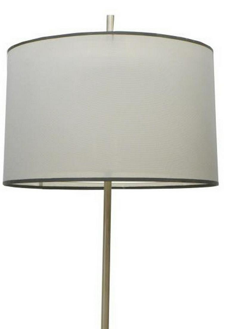 ROBERT ABBEY INC STEEL 'SATURNIA' FLOOR LAMP (1 of 5)
