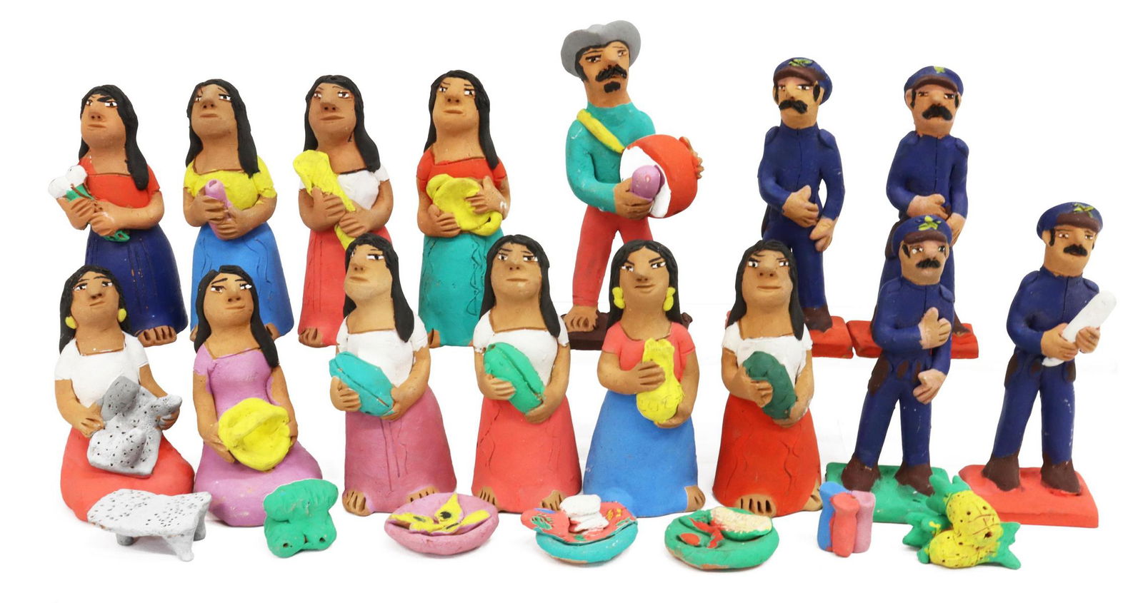 (22) JOSEFINA AGUILAR MEXICO FOLK ART FIGURES (1 of 6)