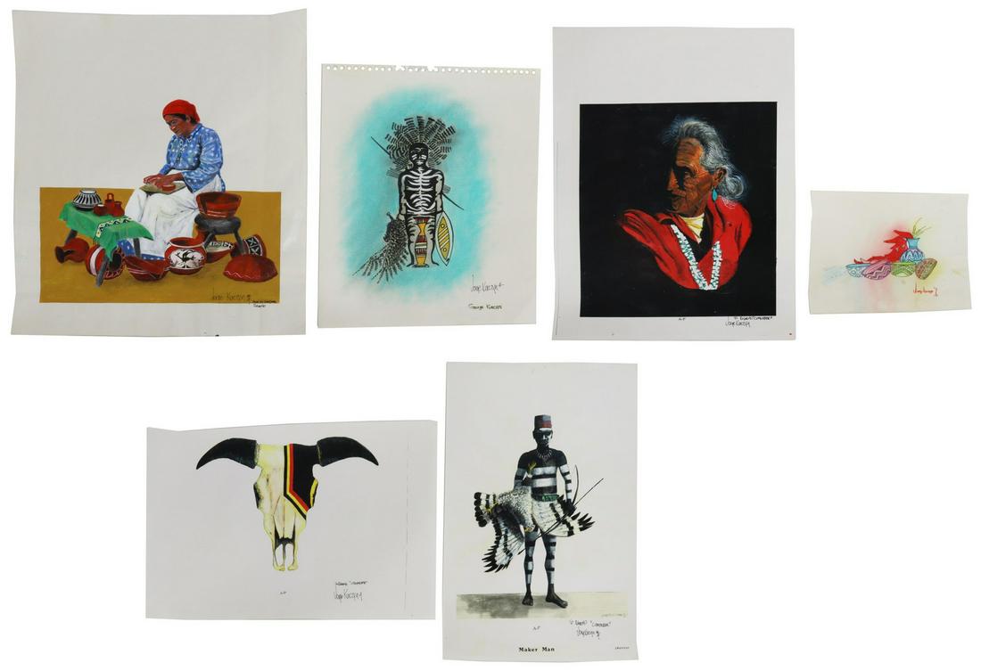 (6) JORGE KURCZYN (TEXAS) ORIGINALS & PRINTS (1 of 8)
