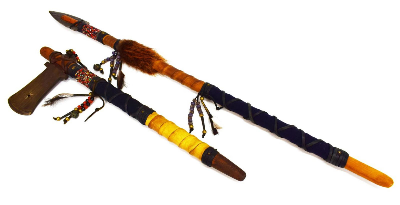 (3) REPLICA TOMAHAWK & SPEARS (1 of 9)