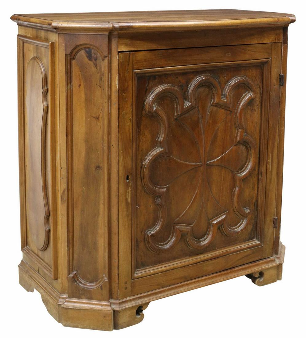 RUSTIC ITALIAN FRUITWOOD CABINET (1 of 5)