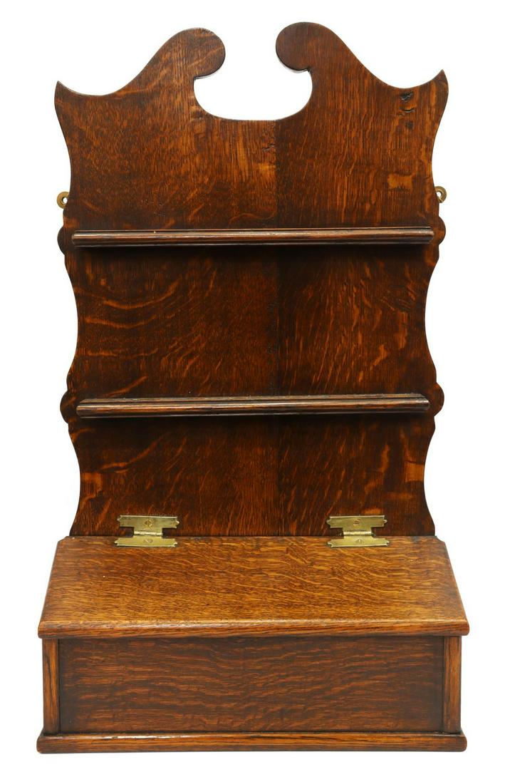 ENGLISH OAK WALL-MOUNTED SPOON RACK (1 of 3)